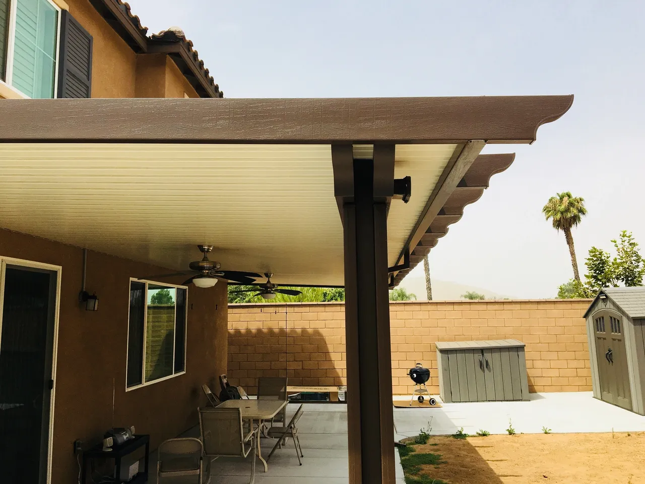 Side View Patio Cover